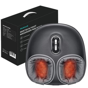 Nekteck Shiatsu Foot Massager Machine with Soothing Heat