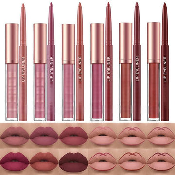 12 count Lip Liner and Lipstick Set