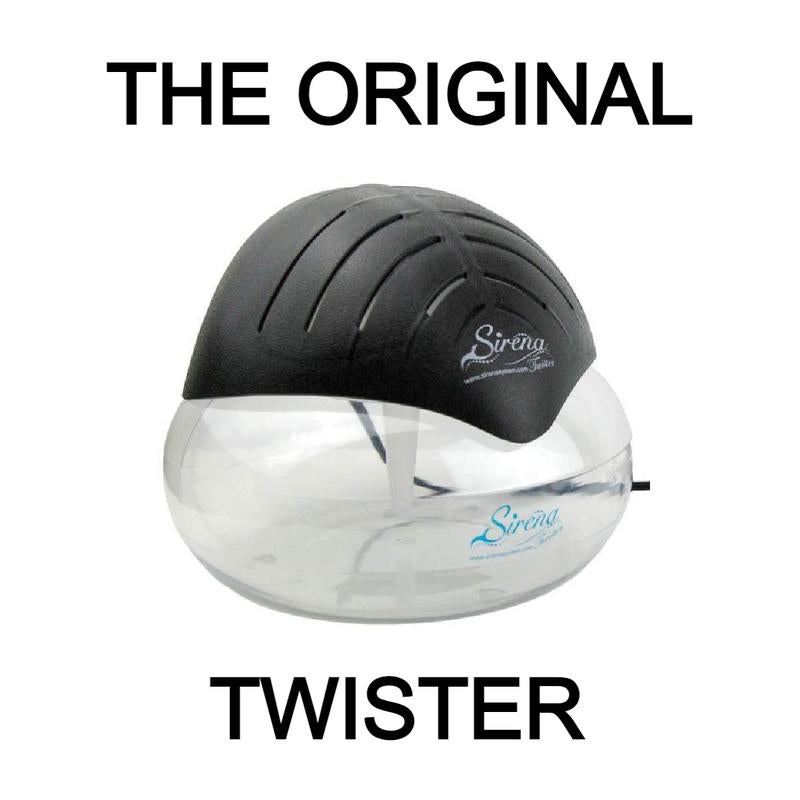 Sirena Twister Black The Original Air Purifier Water Filter Air Cleaner