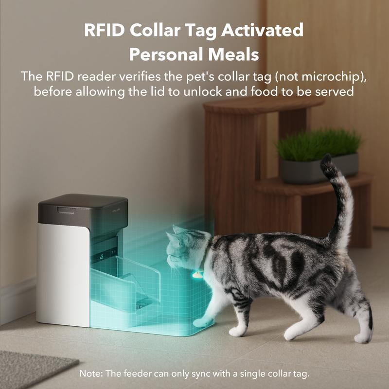 PETLIBRO Upgraded RFID Automatic Cat Feeder,