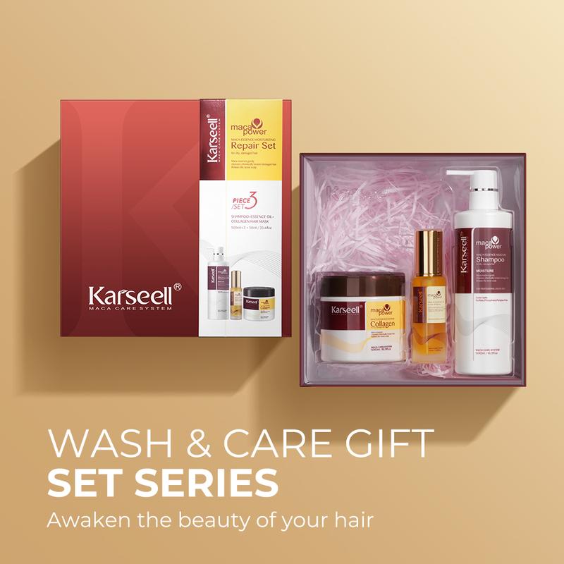 Deep Repair Conditioning, Hair mask Shampoo and Argan Oil