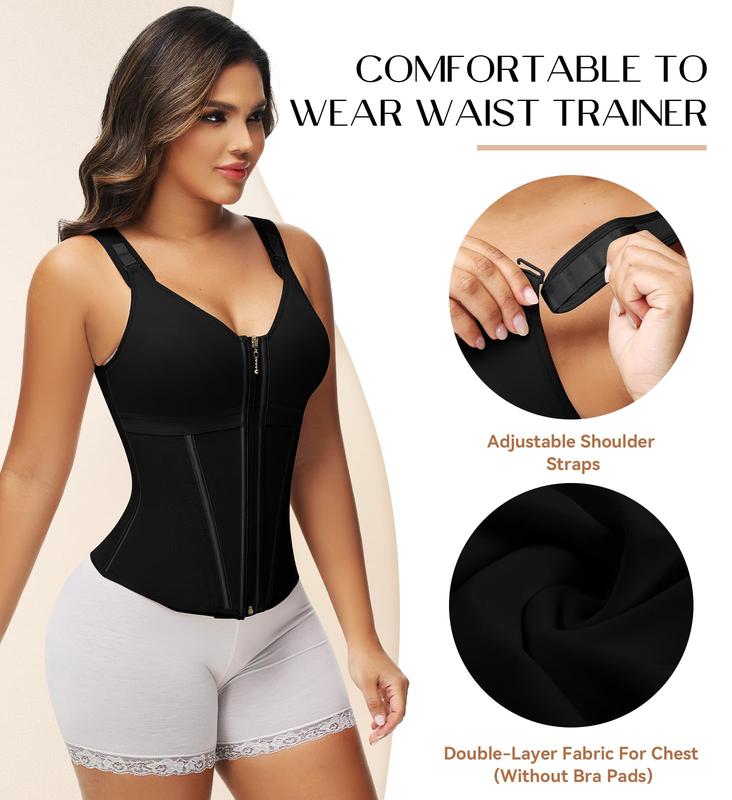 Wome`n with Bra Tummy Control Girdle Workout Shapewear