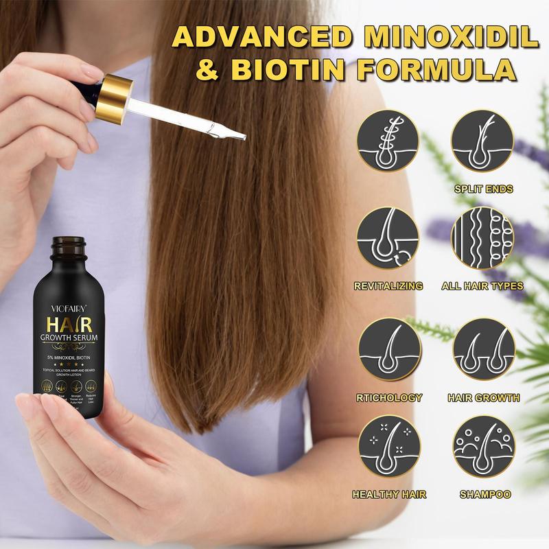 Minoxidil Serum with Micro Needle Roller,