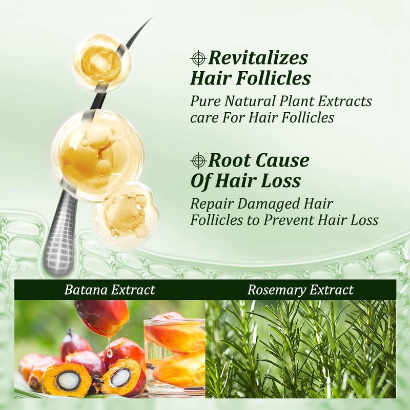 Gypsophila Batana Oil Shampoo - Hair Growth,Strengthening,& Cleansing