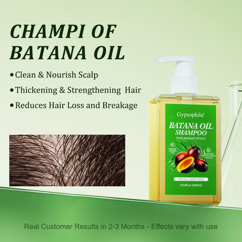 Gypsophila Batana Oil Shampoo - Hair Growth,Strengthening,& Cleansing