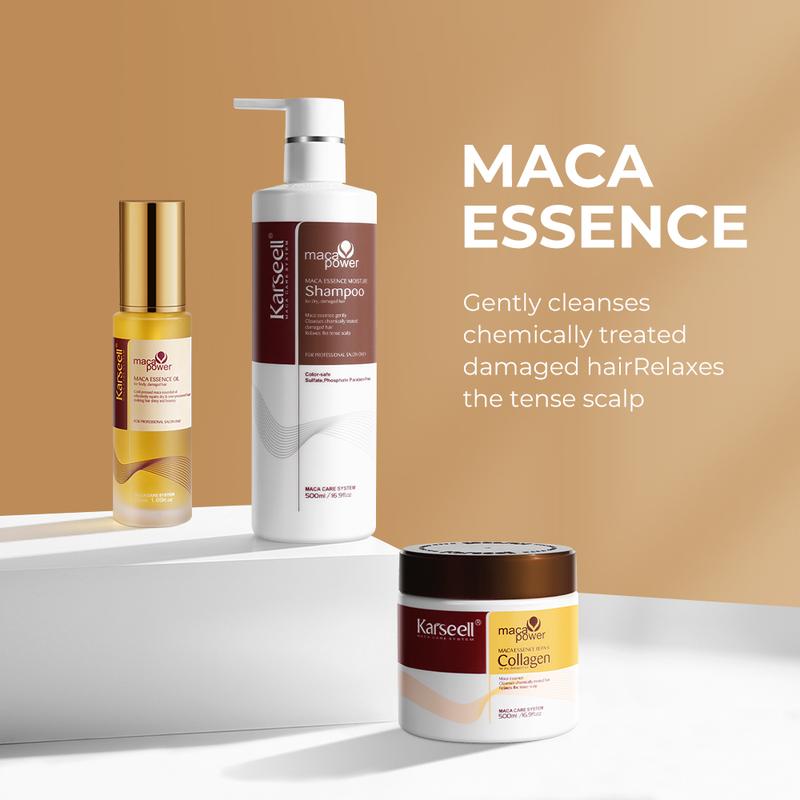 Deep Repair Conditioning, Hair mask Shampoo and Argan Oil