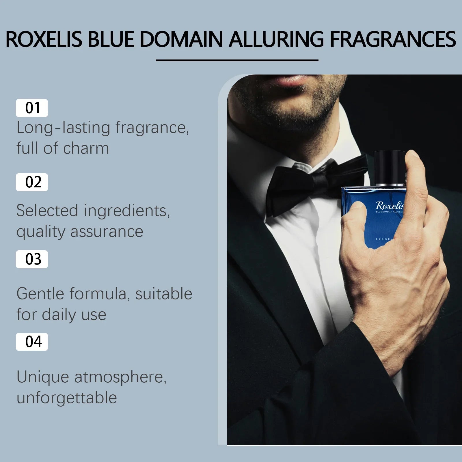 Roxelis 50ml Charmig Cologne Perfume Spray