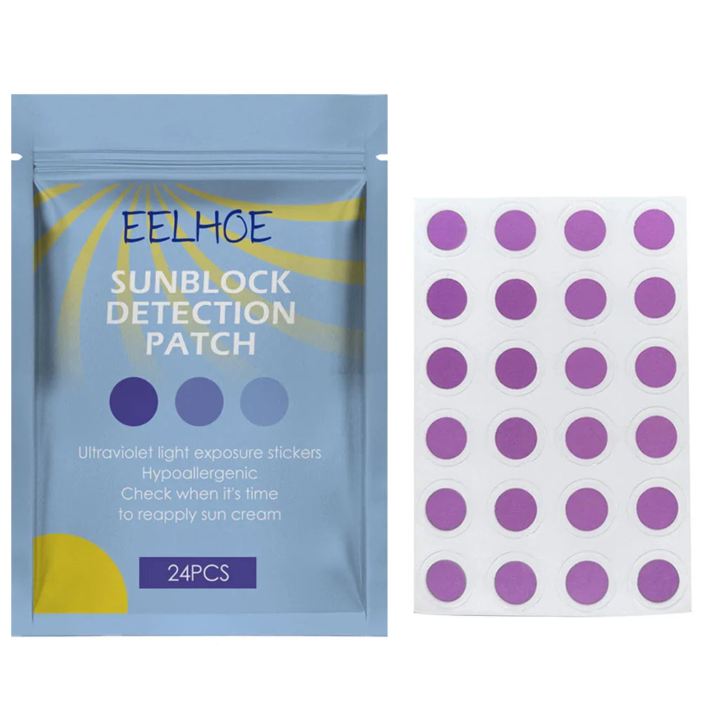 24PCS Round Shaped Sunblock Patches Stickers