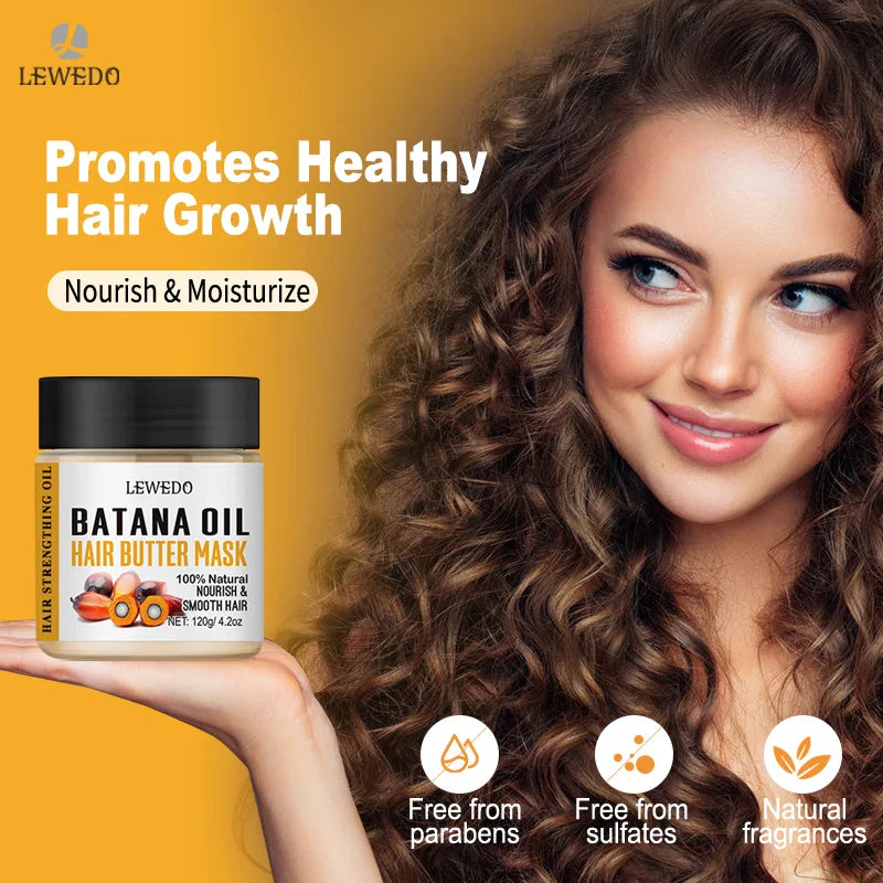 100% Pure Batana Hair Care Oil Hair Growth Oil For Natural Treatment
