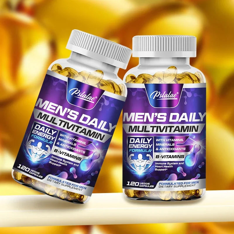 Men's Multivitamin Supplement with Vitamins A, B12, C, D and E