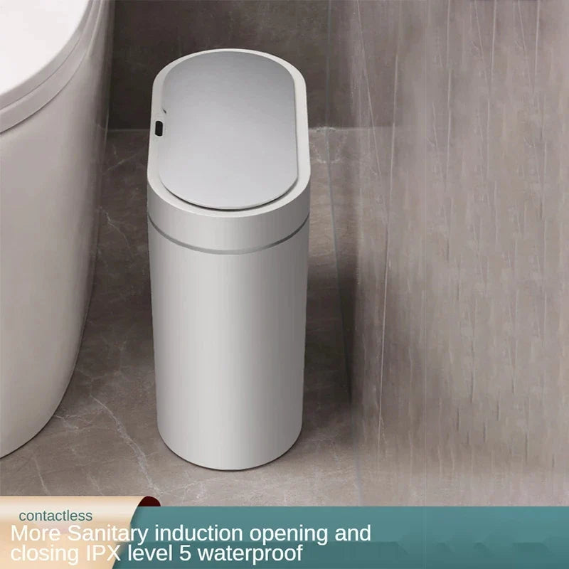 7L Trash Can Smart Sensor Trash Can Automatic Household