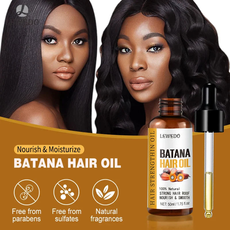 100% Pure Batana Hair Care Oil Hair Growth Oil For Natural Treatment