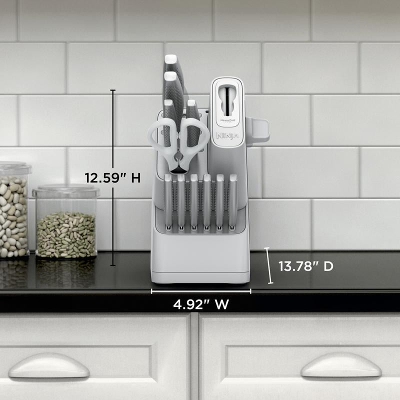 Ninja Foodi NeverDull Premium 12-Piece l Knife Set