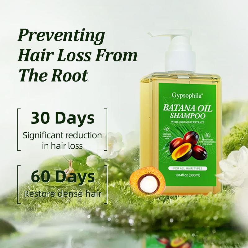 Gypsophila Batana Oil Shampoo - Hair Growth,Strengthening,& Cleansing