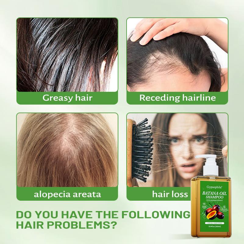 Gypsophila Batana Oil Shampoo - Hair Growth,Strengthening,& Cleansing