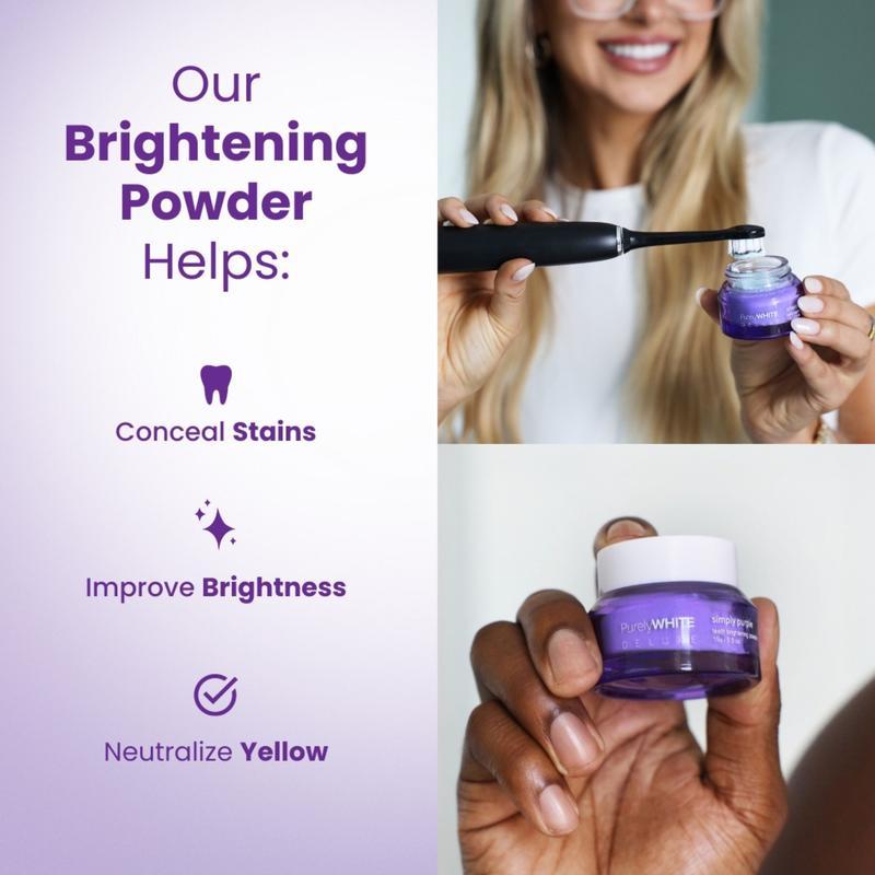 Maximum Whitening Bundle - Teeth Whitening Powder & Vegan Powder