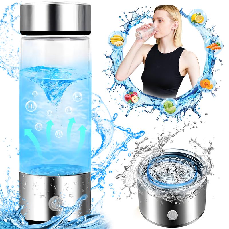 420ml Hydrogen Water Bottle Generator with SPE PEM Technology
