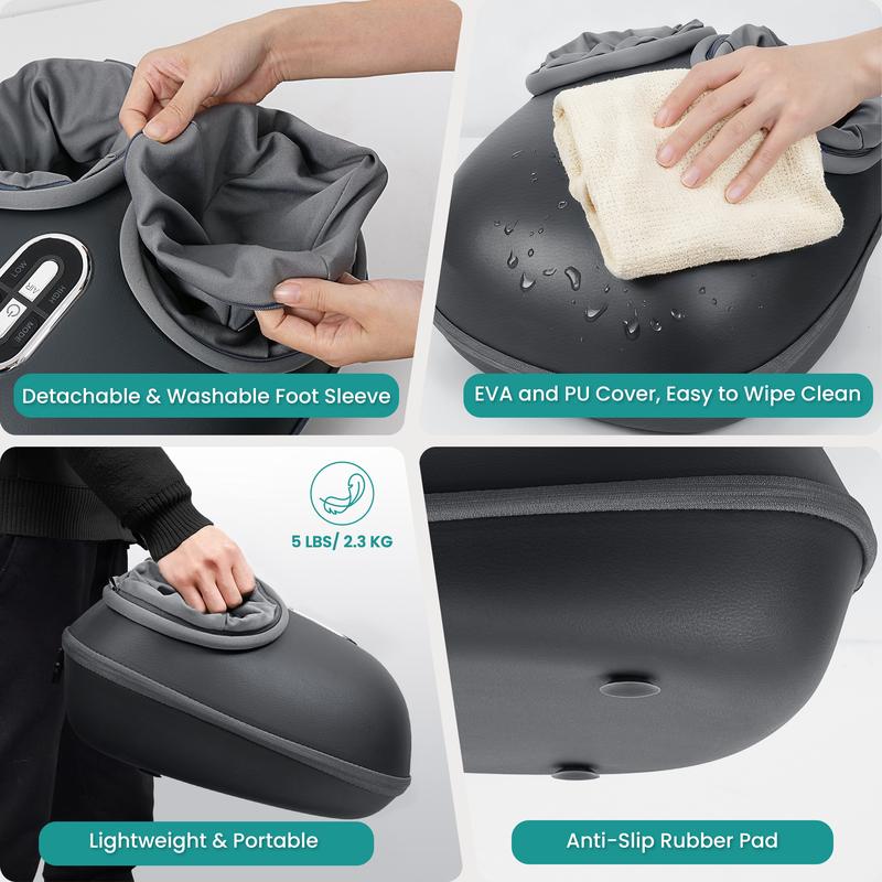 Nekteck Shiatsu Foot Massager Machine with Soothing Heat