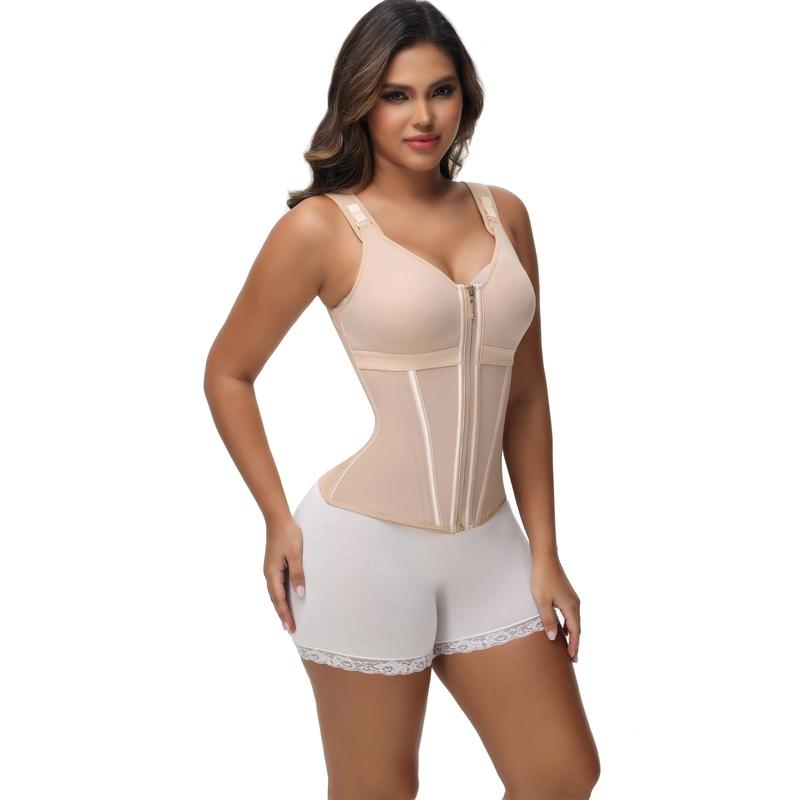 Wome`n with Bra Tummy Control Girdle Workout Shapewear